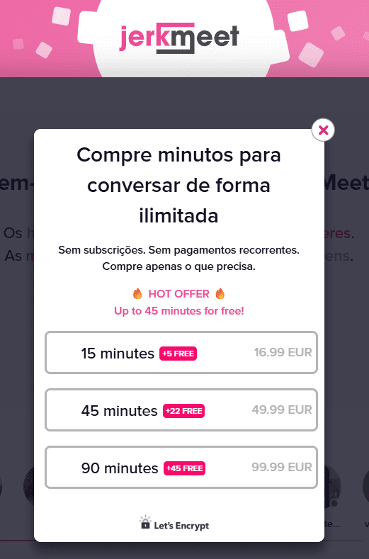 Quanto Custa o JerkMeet, Preço 