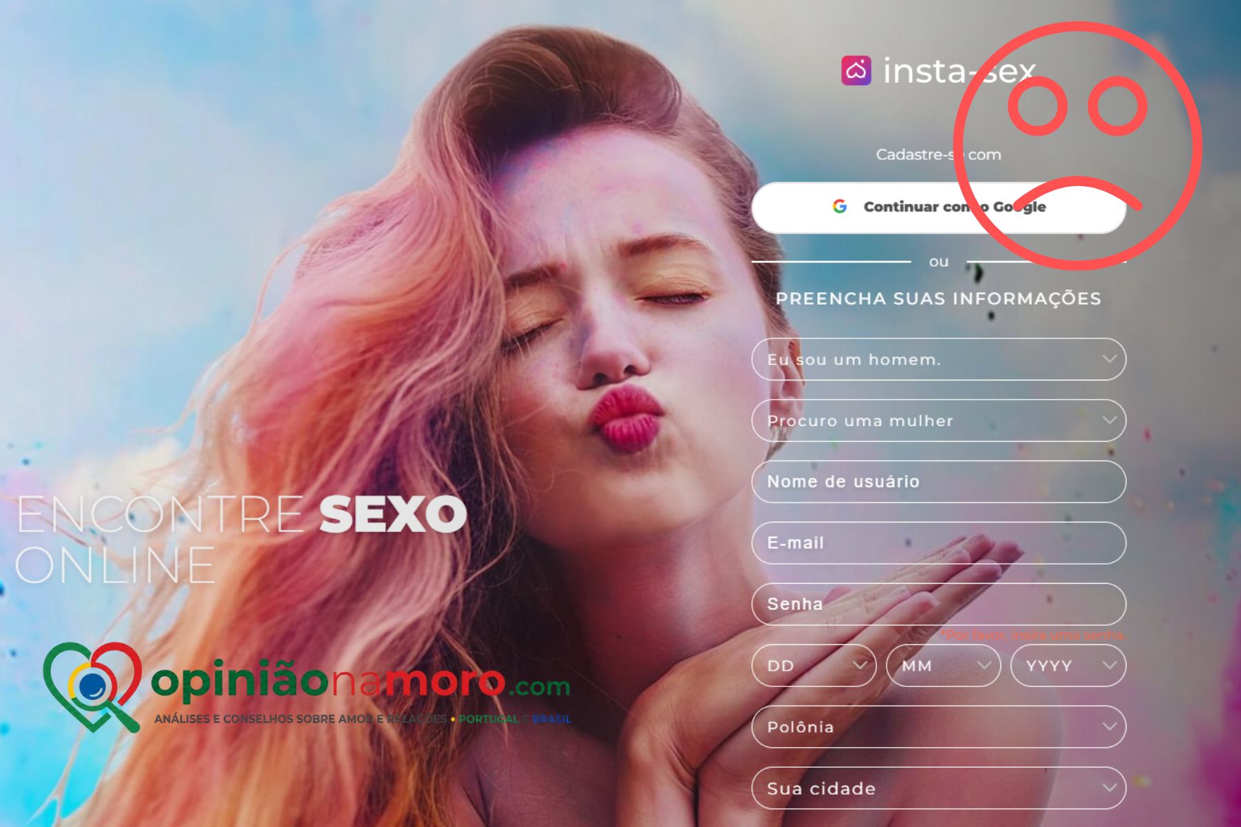 insta sex Fraude