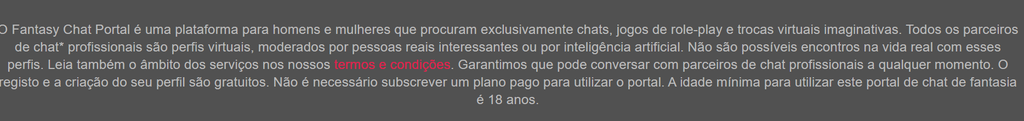 Basta ler atentamente o rodapé para percebermos que estamos perante um site pouco fiável