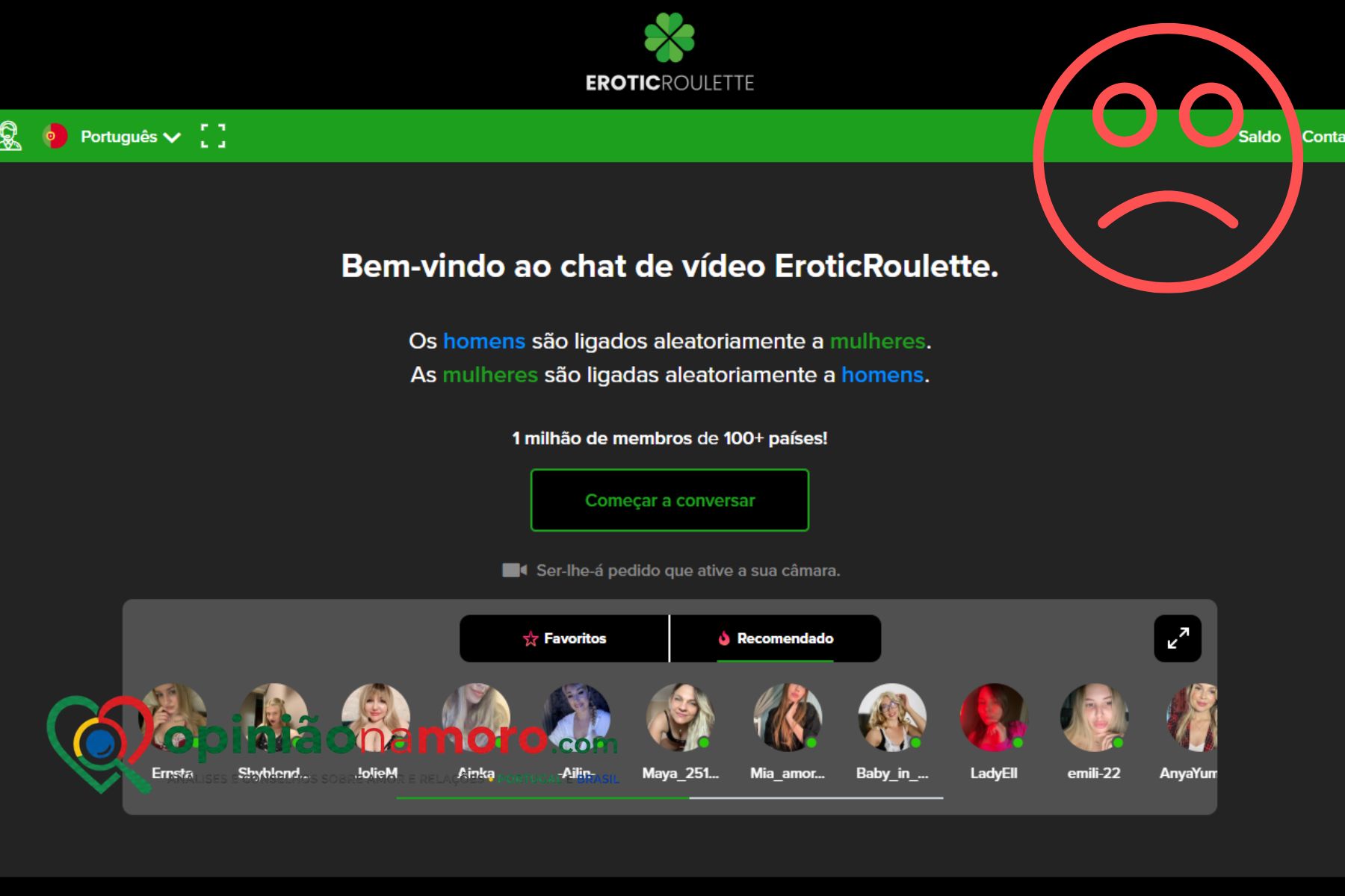 erotic roulette Fraude